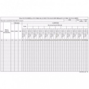 Fisa evidenta obiecte de inventar A3 - ACOMI.ro